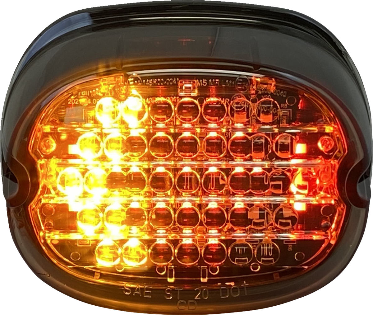 Taillight W/ Integrated Turn Signal - No Window - Smoke Lens