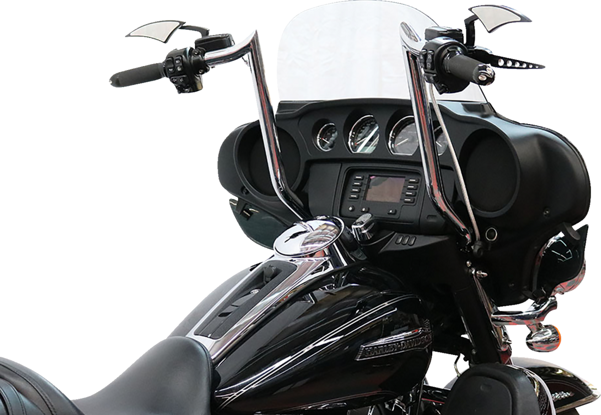Pre-Wired Handlebar - Monkey Bar - 16" - Chrome