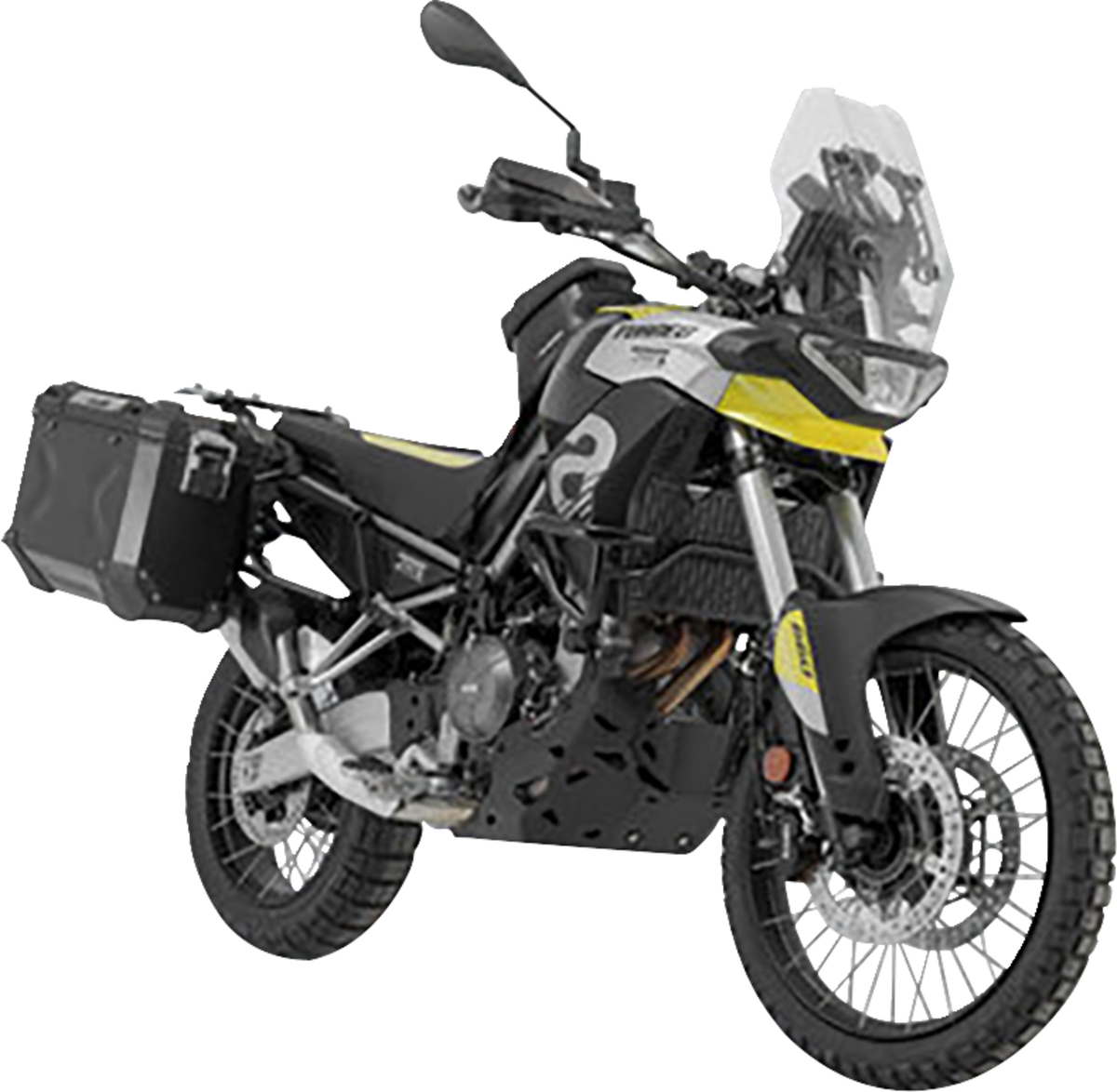 TRAX ADV Aluminum Case System - Black - Aprilia Tuareg 660 '22-'25