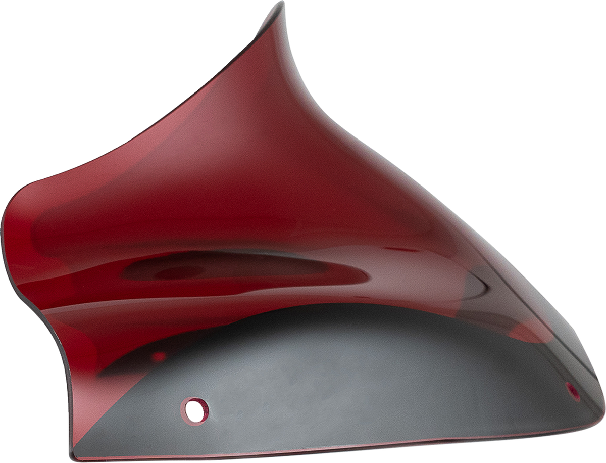 Kolor Flare® Windshield - 8" - Red - '98-'13 FLTR