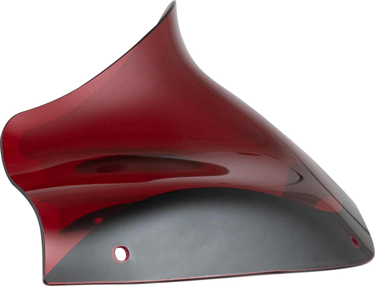 Kolor Flare® Windshield - 8" - Red - '98-'13 FLTR
