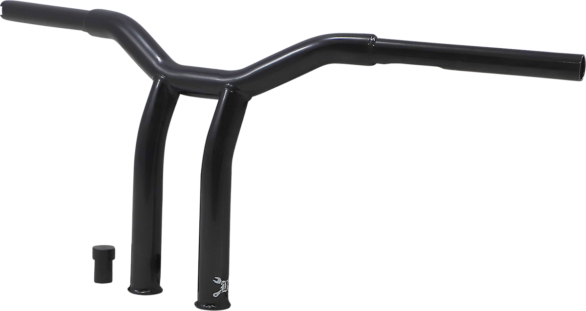 Dominator Handlebar - Raked - 10" - Black