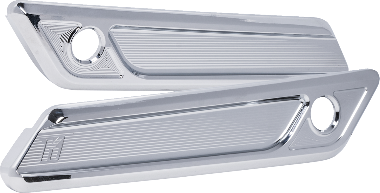 Saddlebag Latch Covers - Chrome - FLHX/FLTRX '23-'24