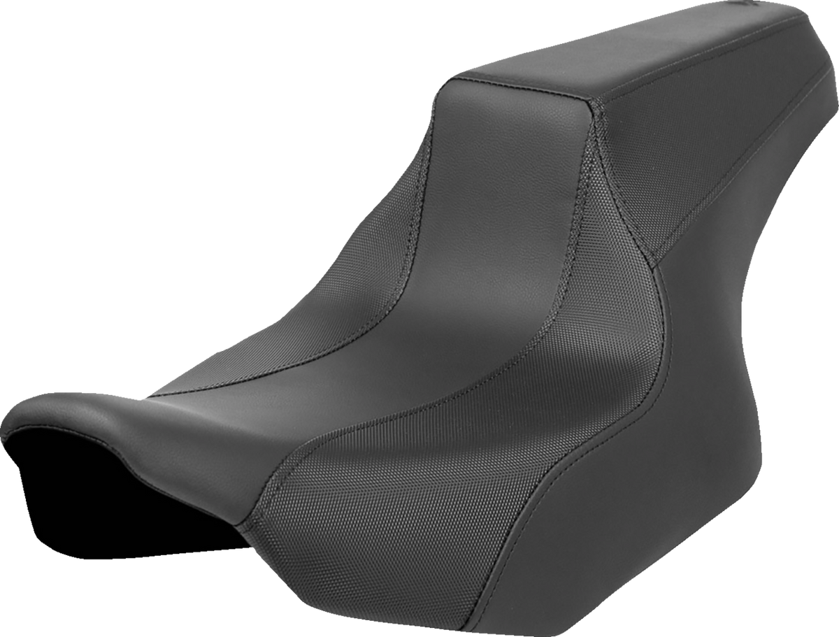 FXR Division Signature Series Seat - Black W/ Perforated Inserts - FLH/FLT '23-'24