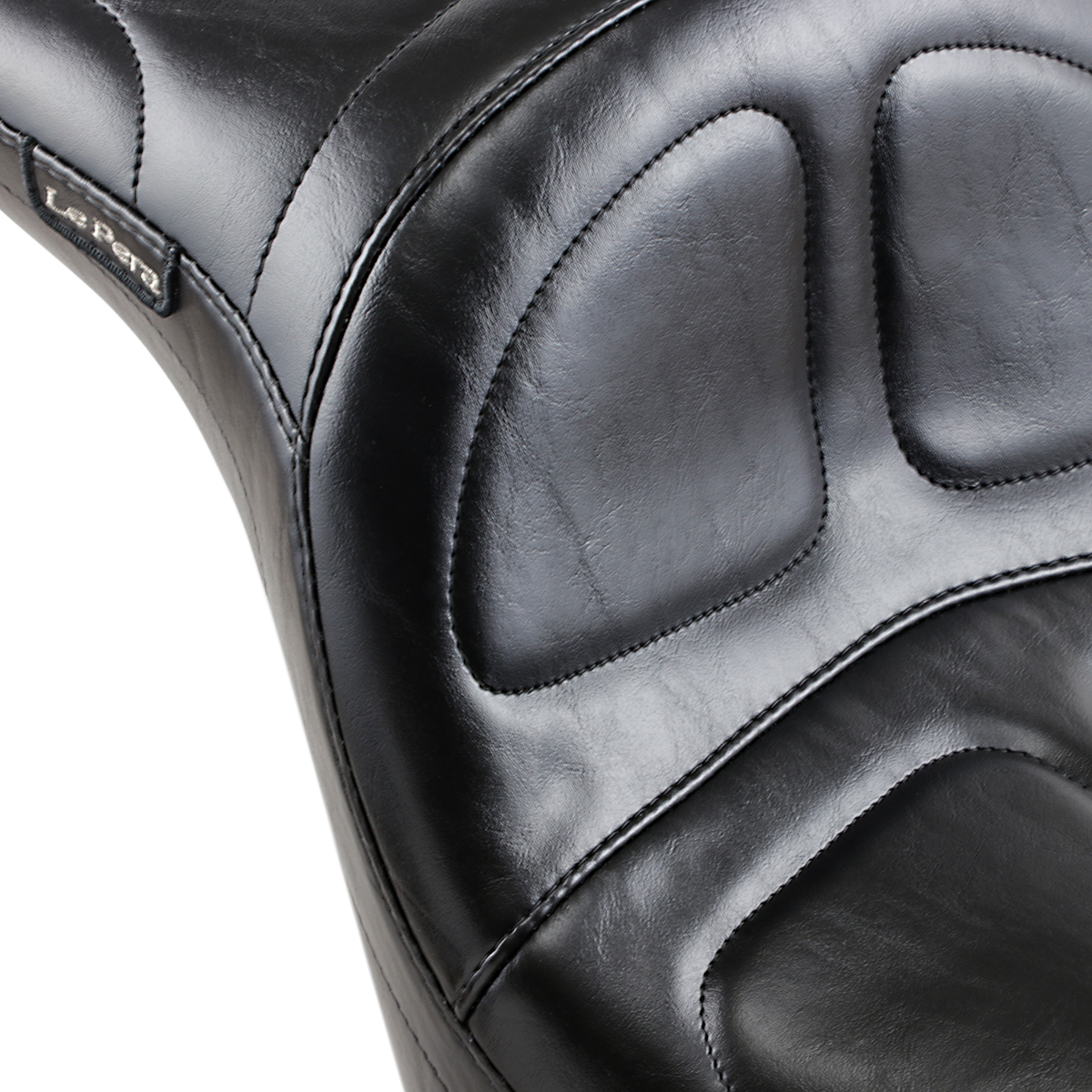 Maverick Daddy Long Legs Seat - Black - Stitched - FL/FX '06-'17