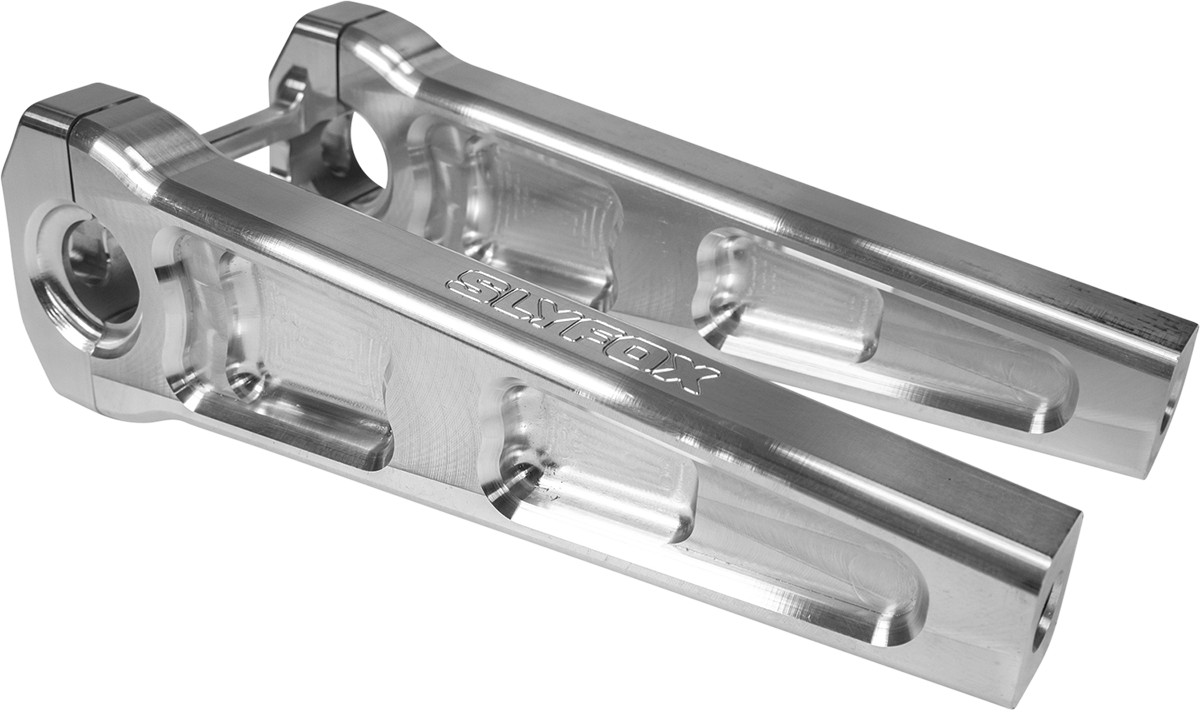 Handlebar Riser Kit - Straight - 1" Clamping - 8" Rise - Raw