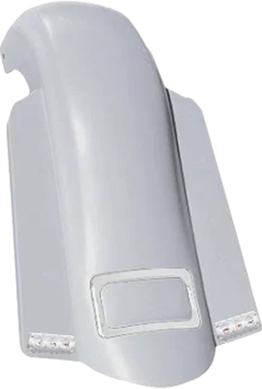 Short Sport SS Rear Fender - With Chrome Plate Frame/LIght - HD Touring