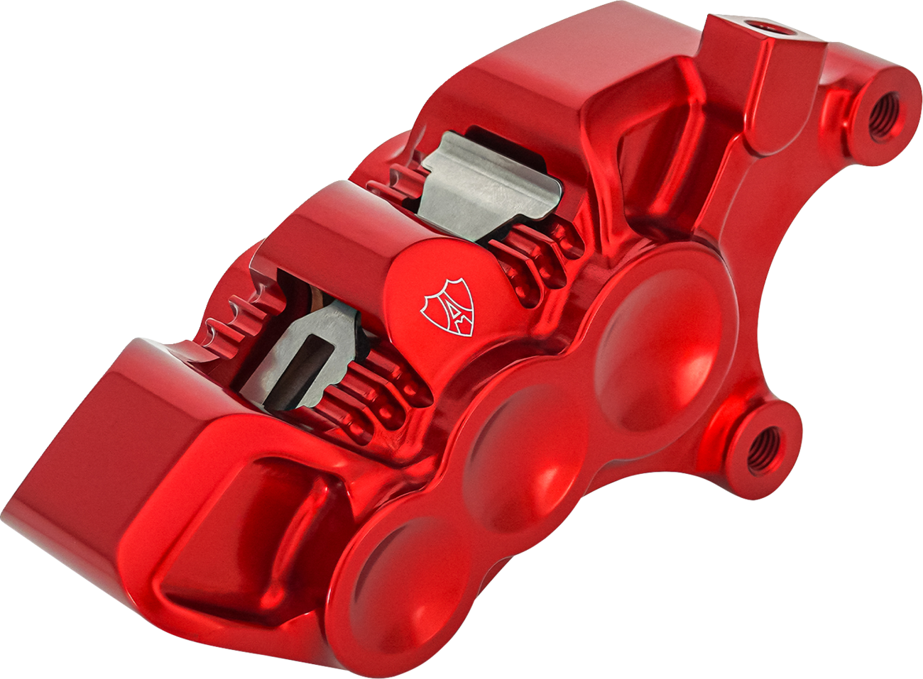 Monoblock Axial Brake Caliper - 11.8" - Right - Red
