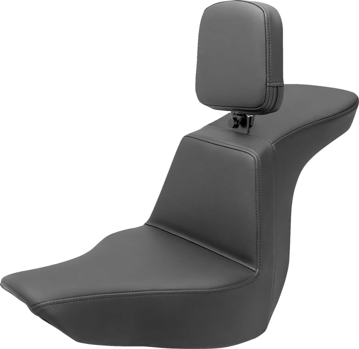 Tour Step-Up Seat - Rider Backrest - Plain - FLSB/FXLR '18-'24