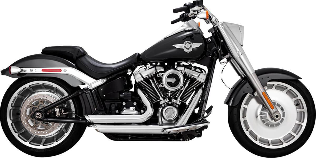 Shortshots Staggered Exhaust System - Chrome