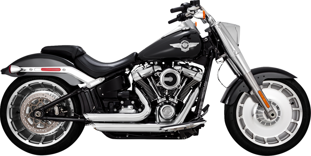 Shortshots Staggered Exhaust System - Chrome