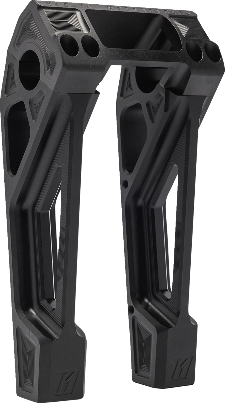 Fastback Risers - 8" - Black