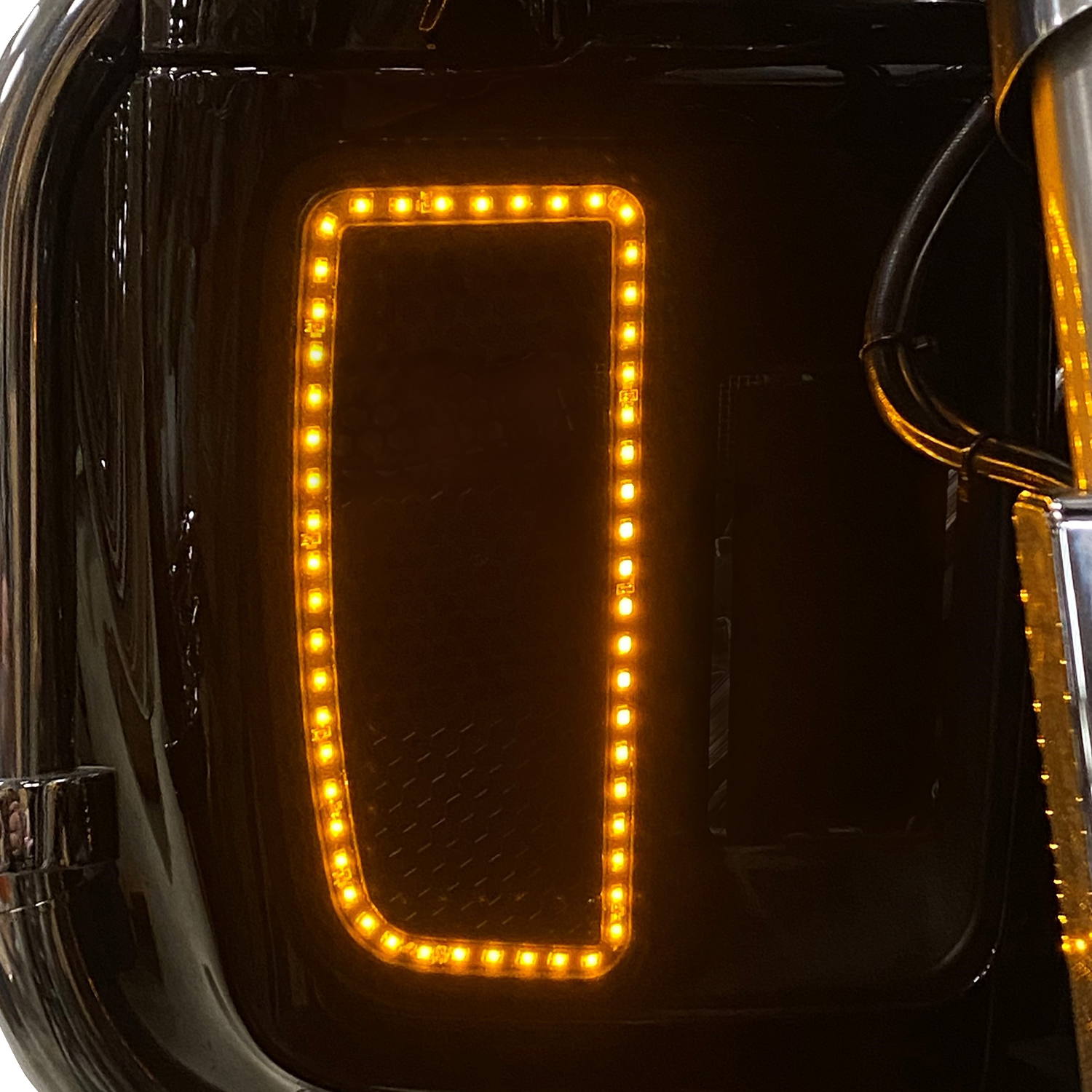 LED Light Inserts - Lower Fairing - Amber