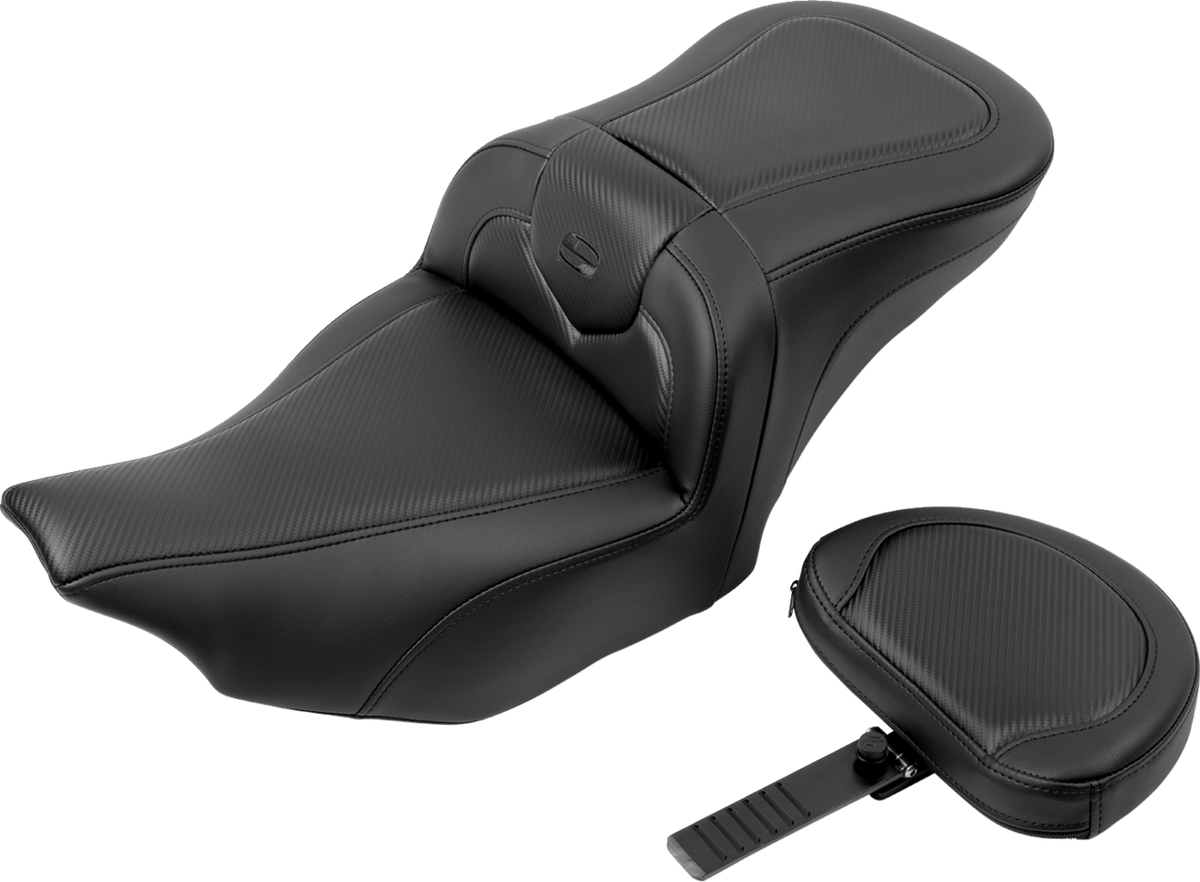 RoadSofa™ Seat - Carbon Fiber - With Backrest - FLTR/FLHX '23-'24