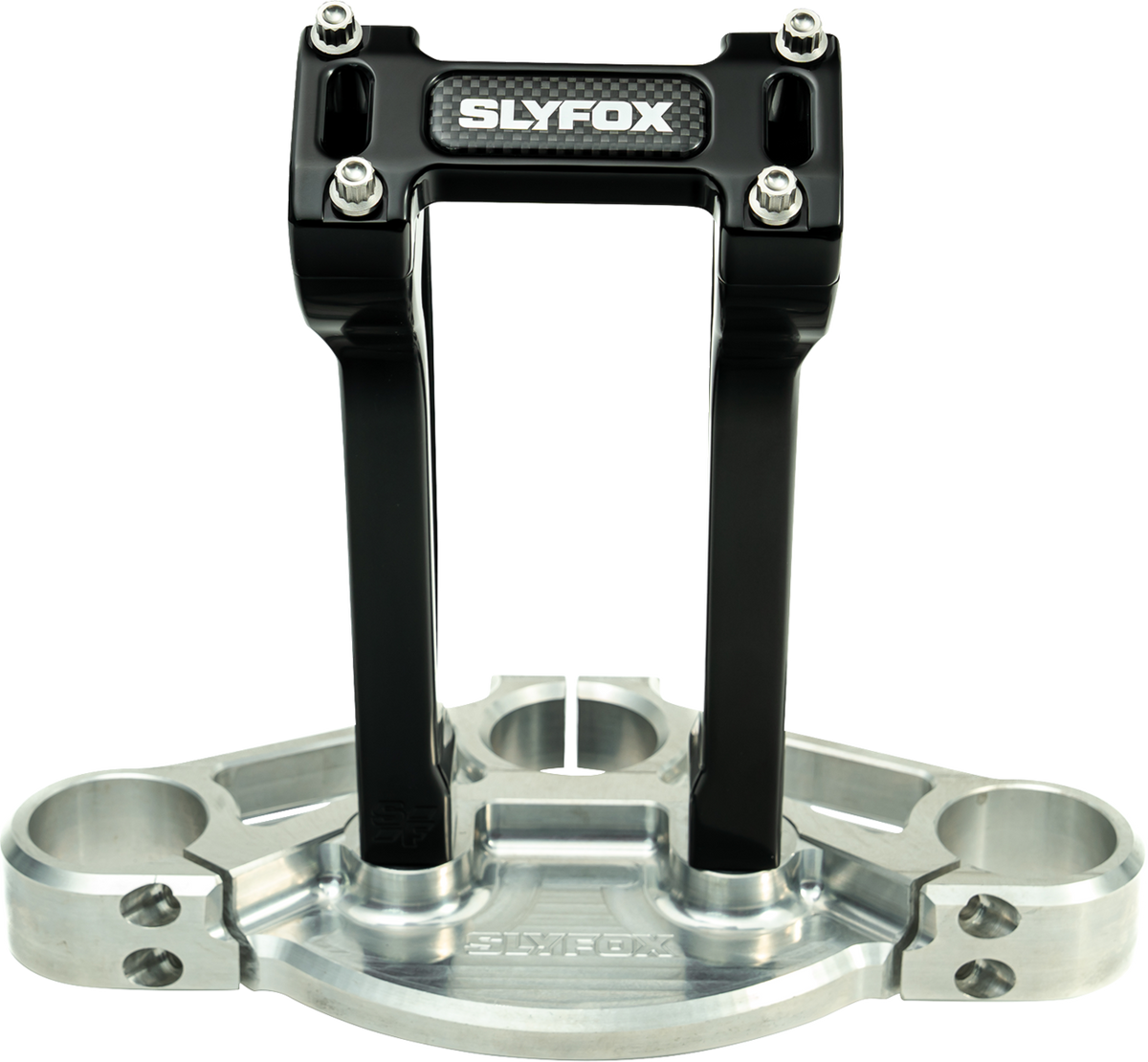Handlebar Riser Kit - Pullback - 1-1/8" Clamping - 8" Rise - Black