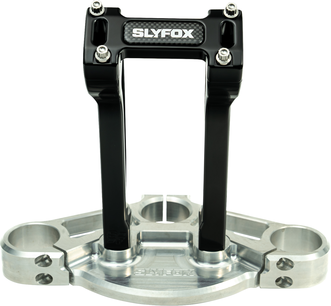 Handlebar Riser Kit - Pullback - 1-1/8" Clamping - 8" Rise - Black