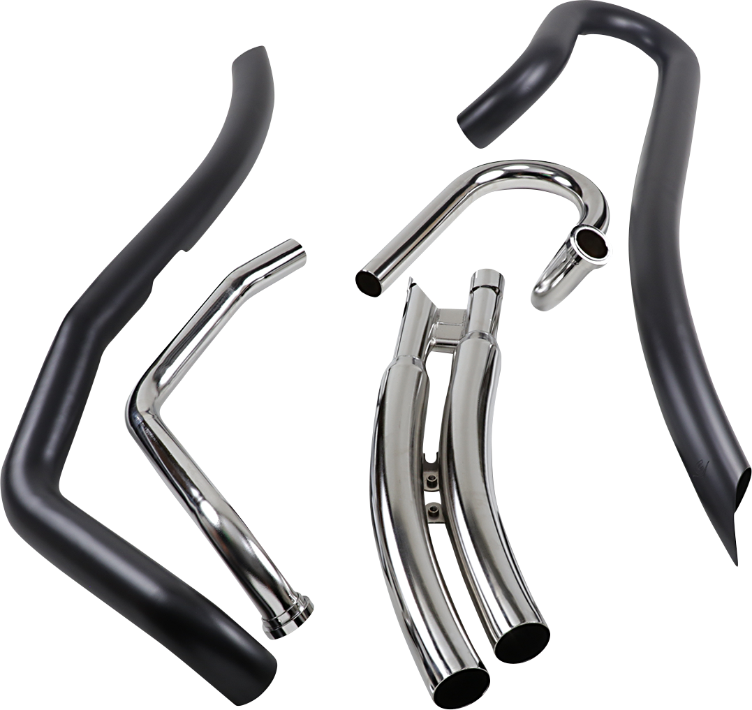 Speedster Swept Exhaust - Black - M109R