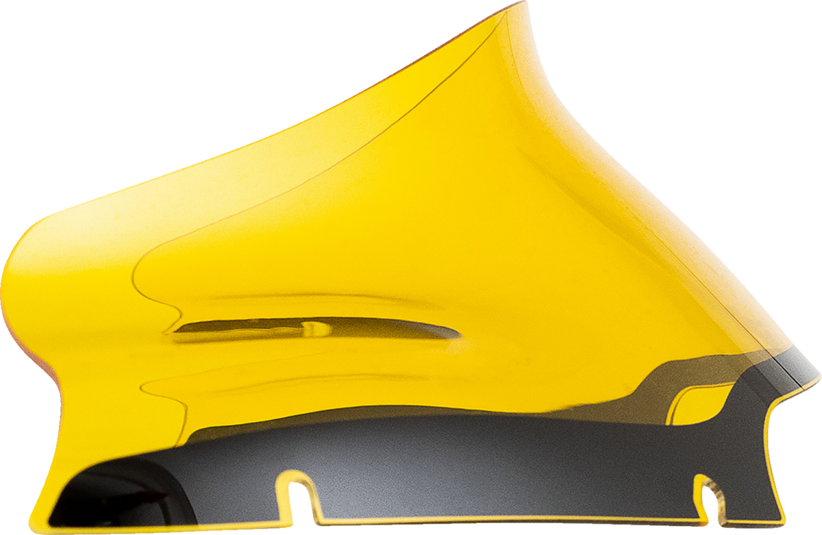 Kolor Flare® Windshield - 6" - Yellow - '15-'25 FLTR
