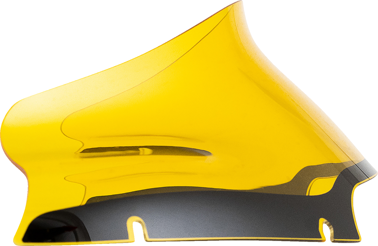 Kolor Flare® Windshield - 6" - Yellow - '15-'25 FLTR