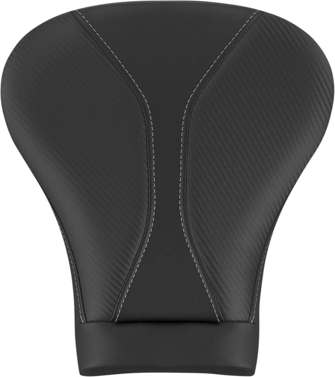 Dominator Pillion Pad - Touring - Black W/ Gray Stitching - FL '08-'25