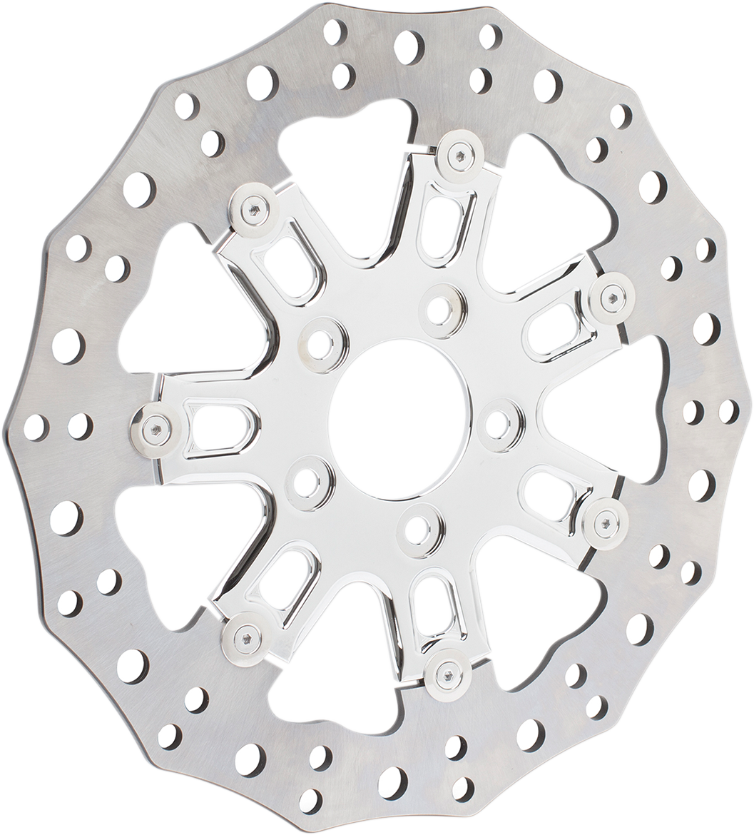 Front Rotor - 7 Valve - 11.8" - Chrome