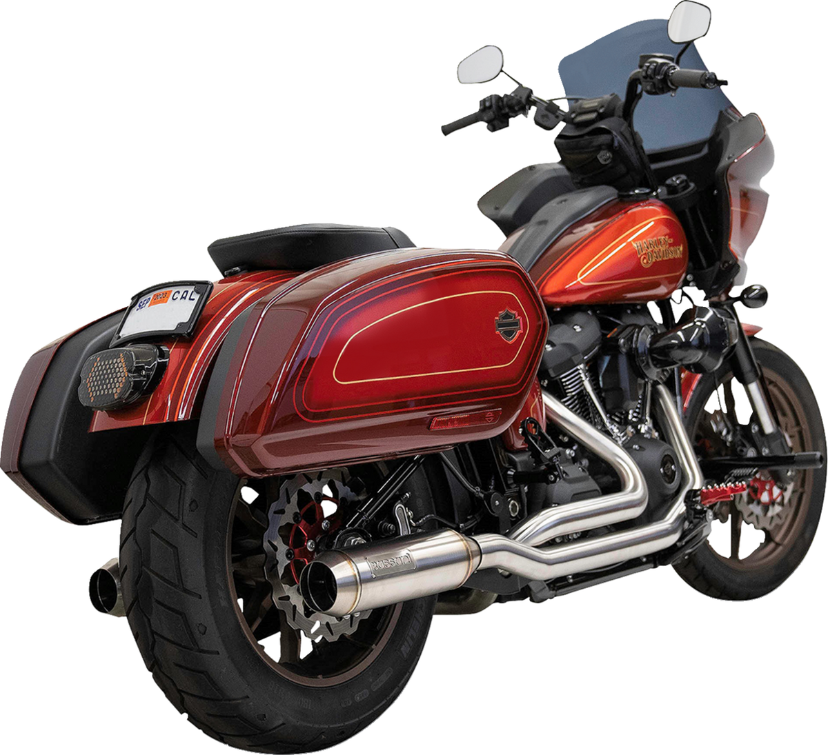 True Dual Performance Exhaust System With 4" Muffler - Stainless Steel