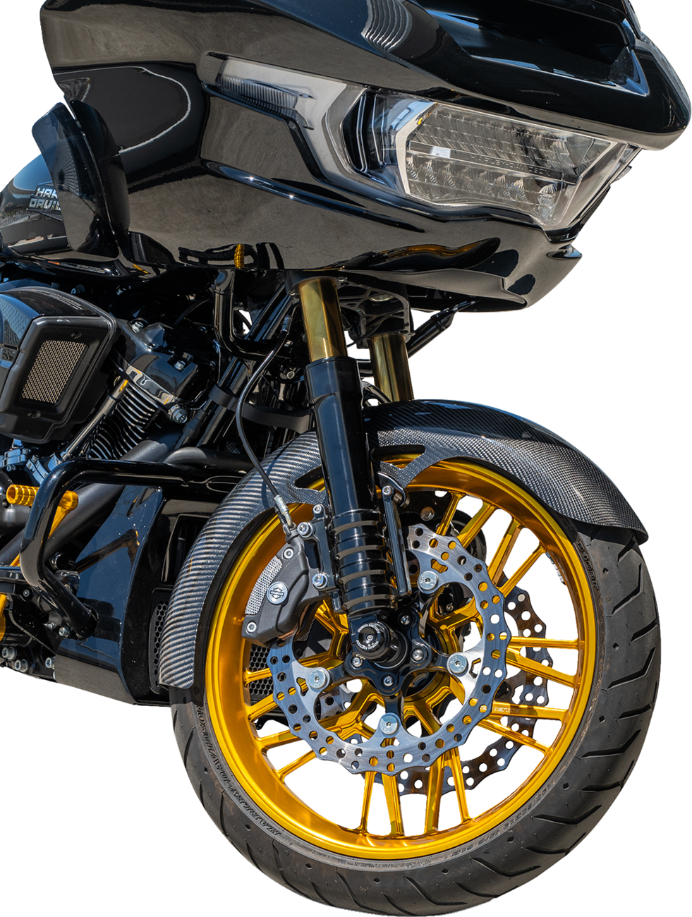 Carbon Fiber Front Fender - Wrapper - 19" - FLT '99-'13