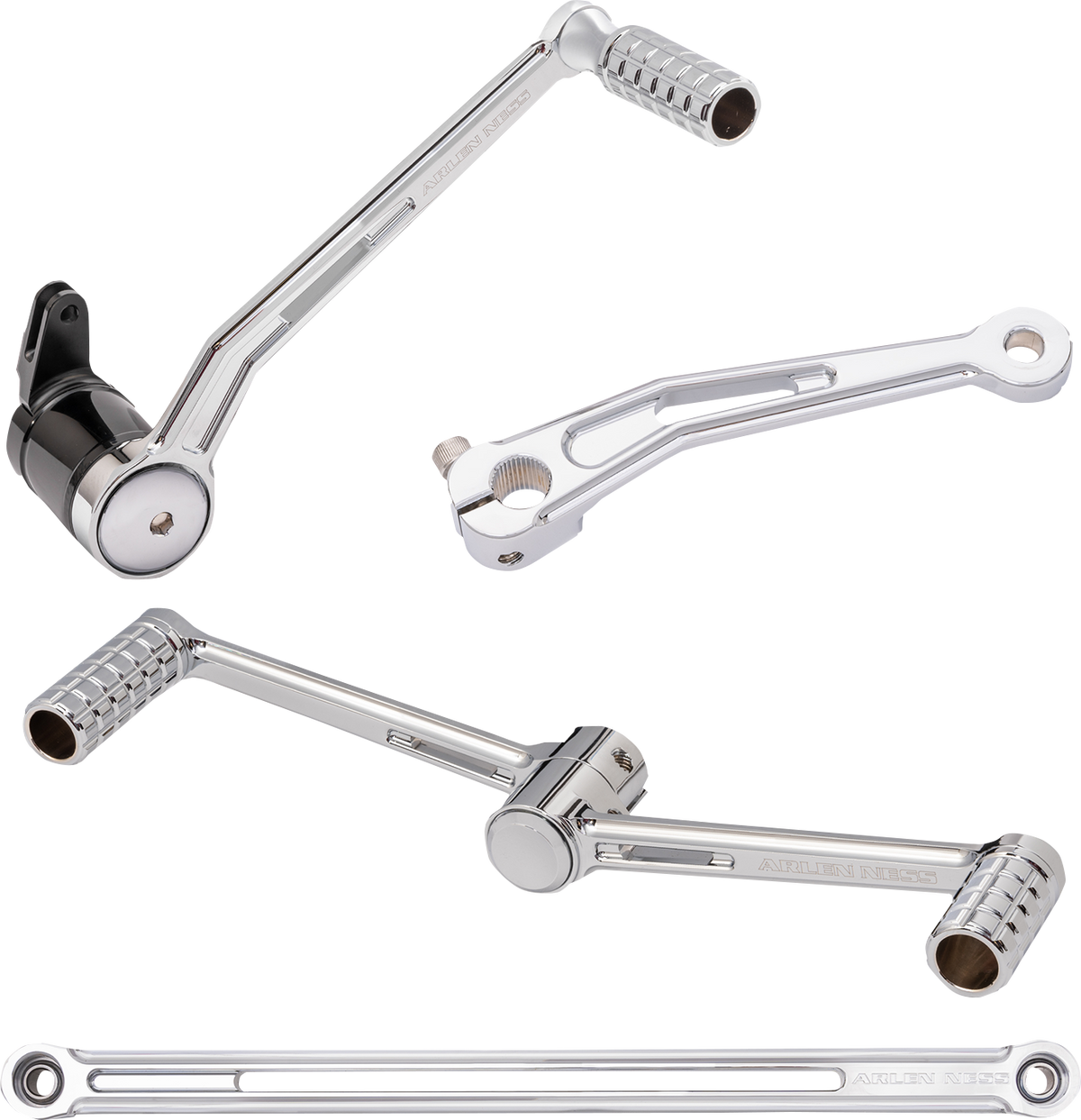 SpeedLiner Foot Control Kit W/ Heel/Toe Shifter - Chrome