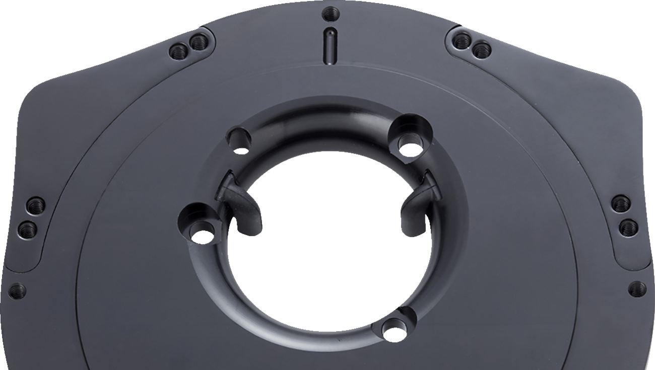 Replacement Breather Bolt Cover Plate - Inverted/Method/Clear Tear/Sidekick - Left - Black