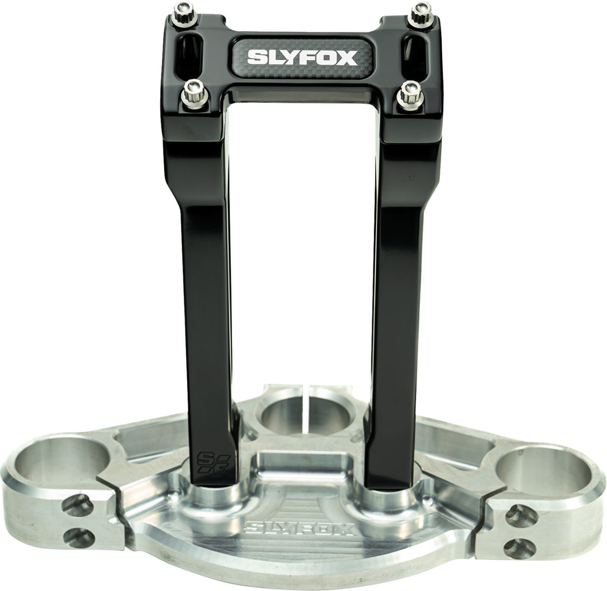 Handlebar Riser Kit - Straight - 1" Clamping - 8" Rise - Black