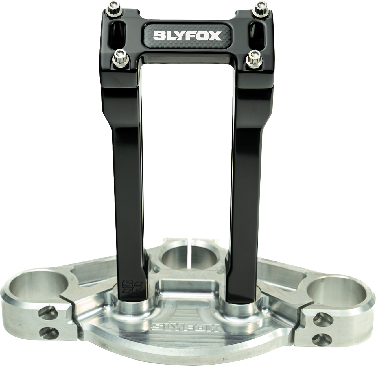 Handlebar Riser Kit - Straight - 1" Clamping - 8" Rise - Black