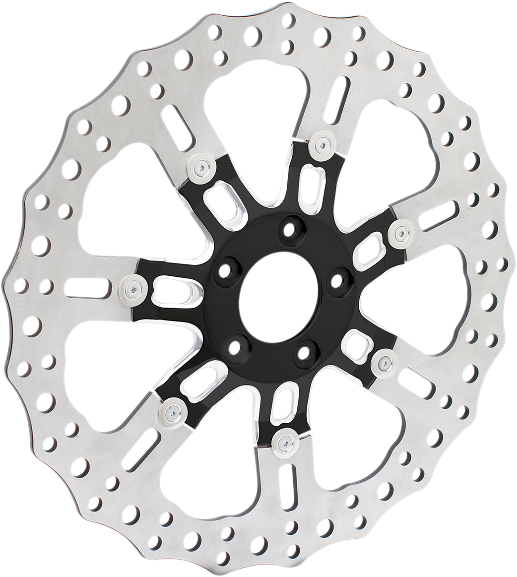 Front Rotor - 7 Valve - 14" - Black