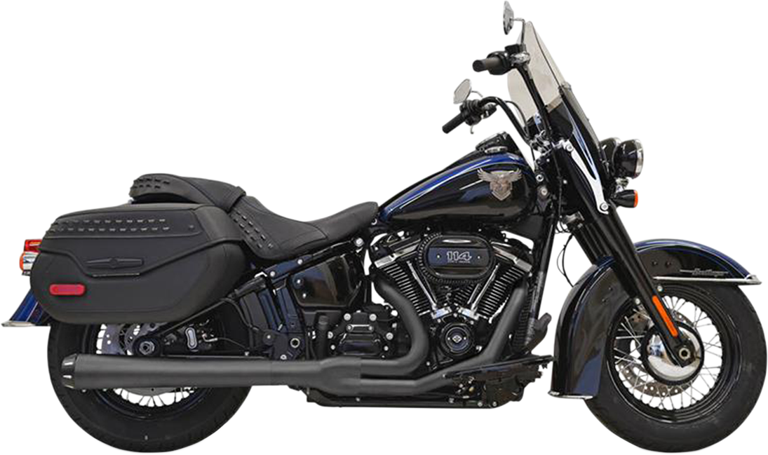 2-Into-1 Road Rage Exhaust System - Black