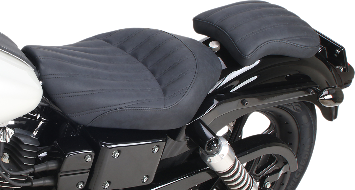 Detachable Pillion Pad - Knuckle - Contoured - 9"