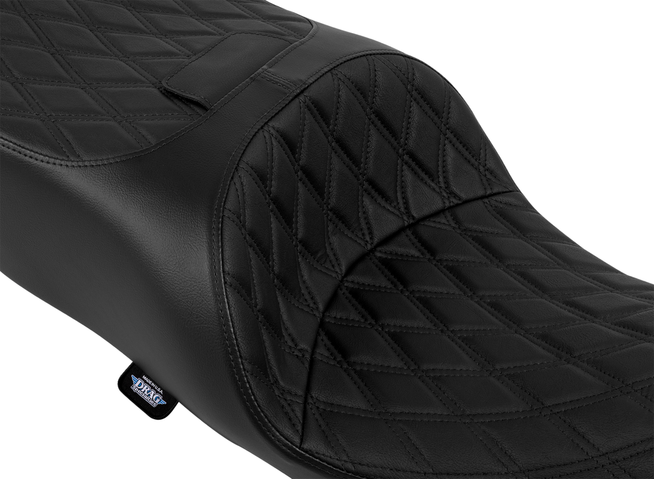 Freedom Seat - Vinyl - Double Diamond Black Stitch - FLRT/FLTRT '15-'25