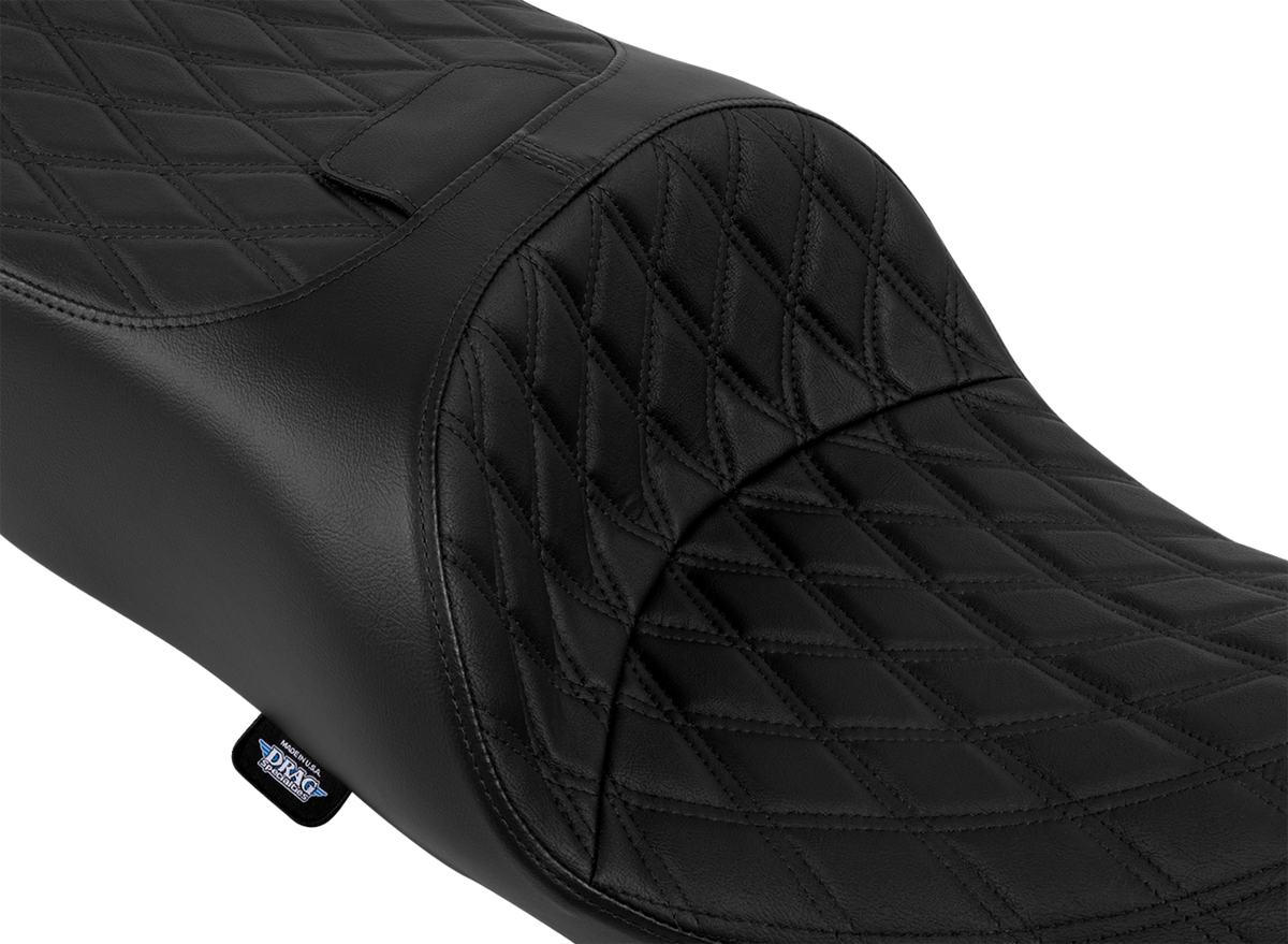 Freedom Seat - Vinyl - Double Diamond Black Stitch - FLRT/FLTRT '15-'25