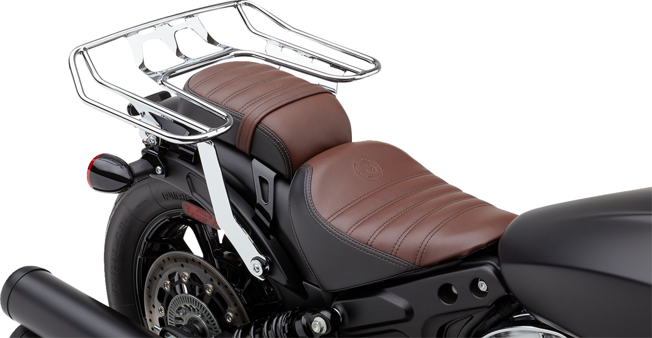 Detachable Wrap Around Rack - Chrome - Bobber