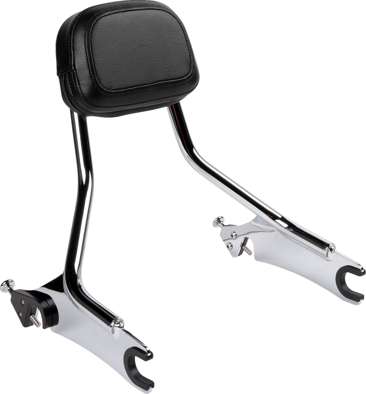 Detachable Backrest - Chrome - Short - Chieftain
