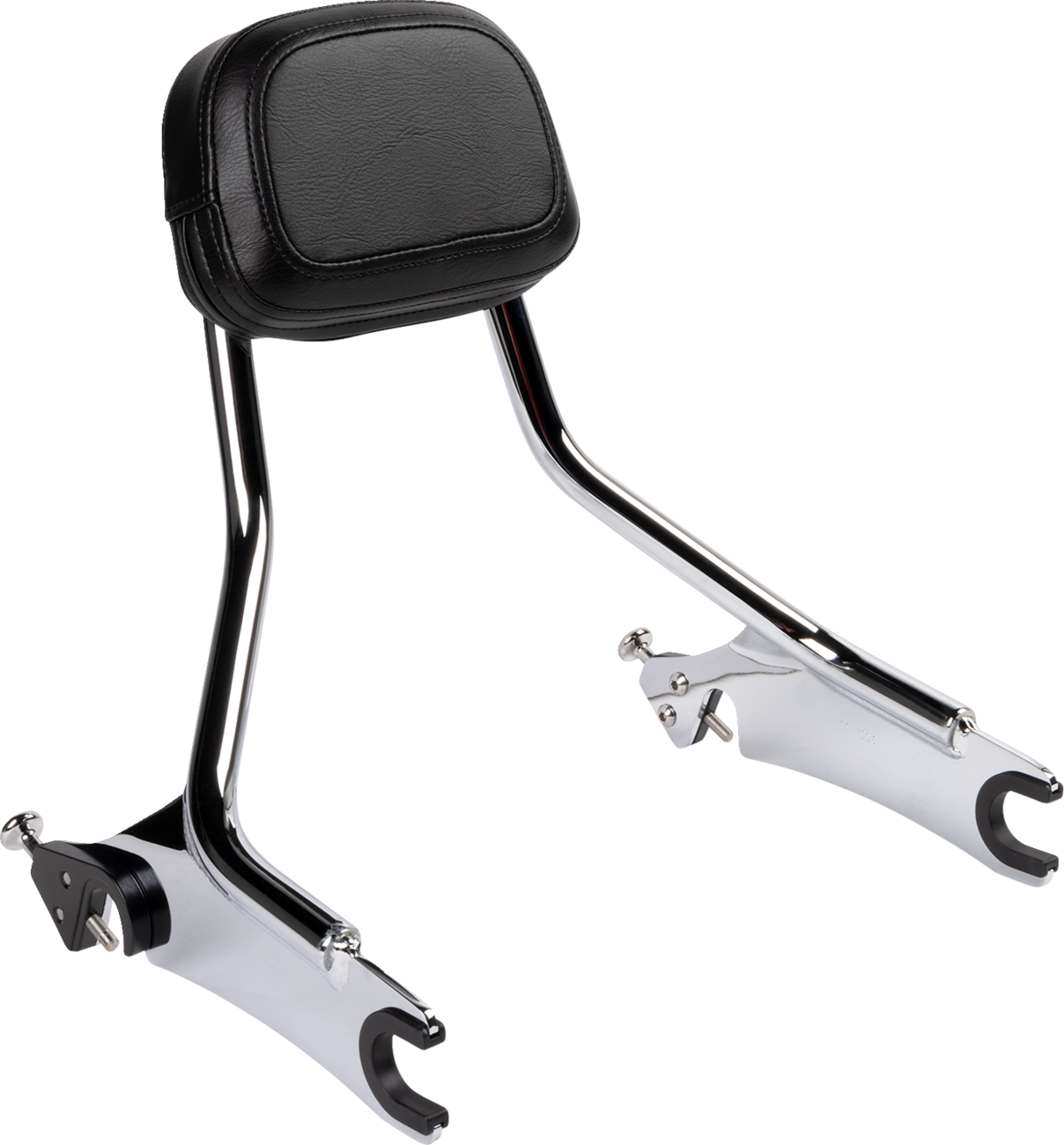 Detachable Backrest - Chrome - Short - Chieftain