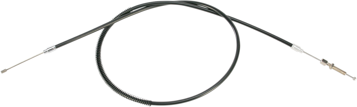 High-Efficiency Black Vinyl Clutch Cable - +6" Size