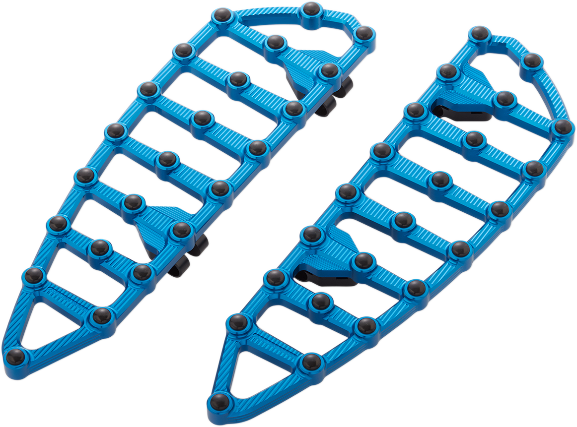 MX Driver Floorboards - Blue