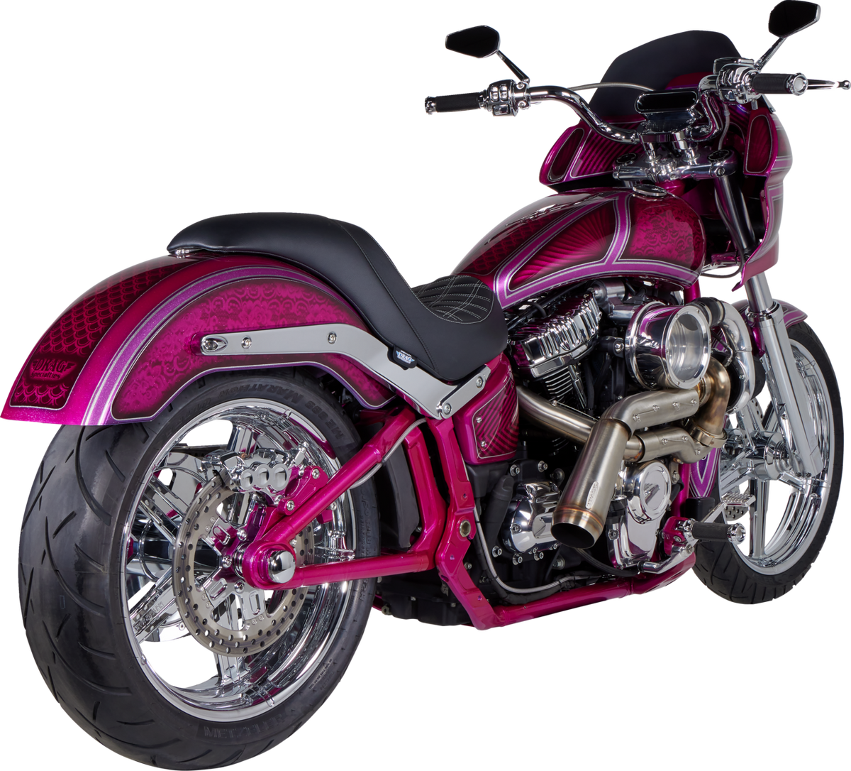 Gas Tank - Stretched - M8 Softail