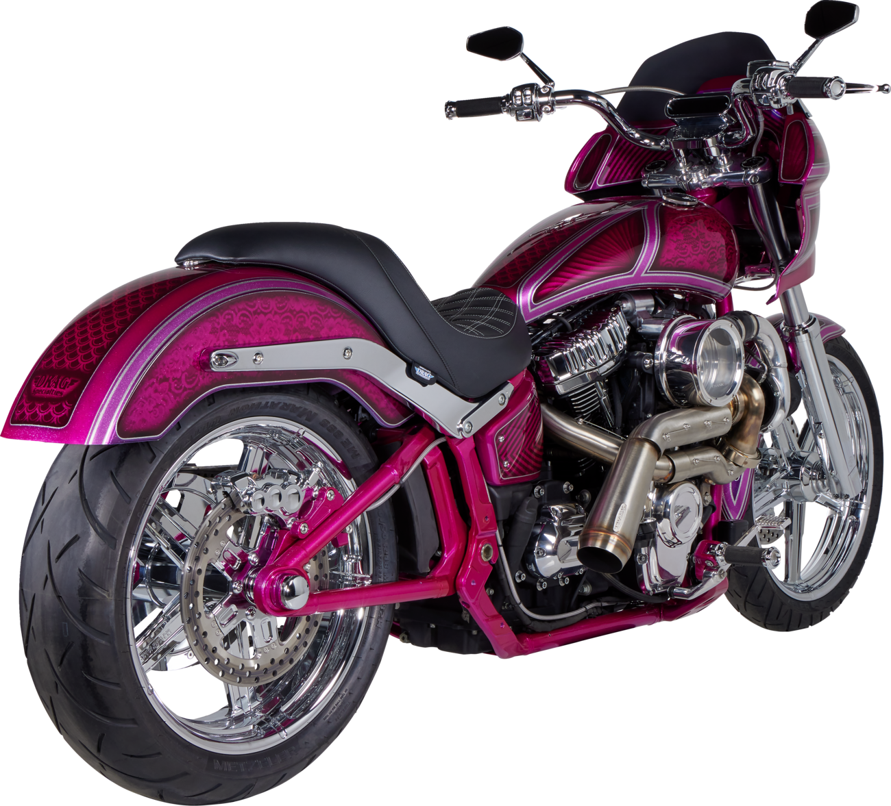 Gas Tank - Stretched - M8 Softail