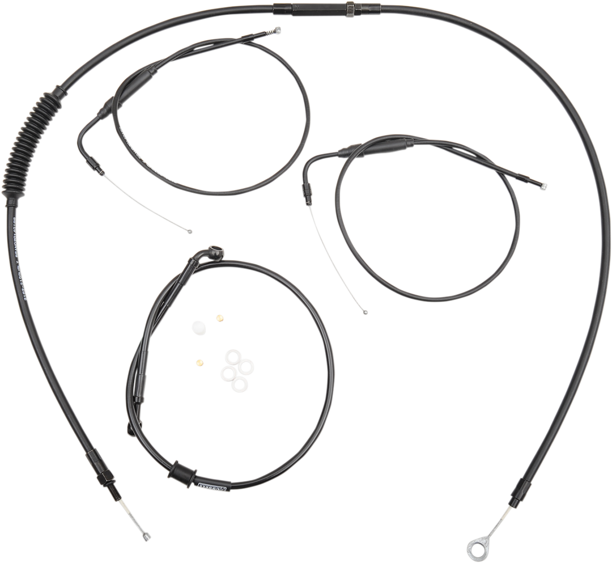 Handlebar Cable And Brake Line Kit For Clubman Handlebars - '07-'22 XL