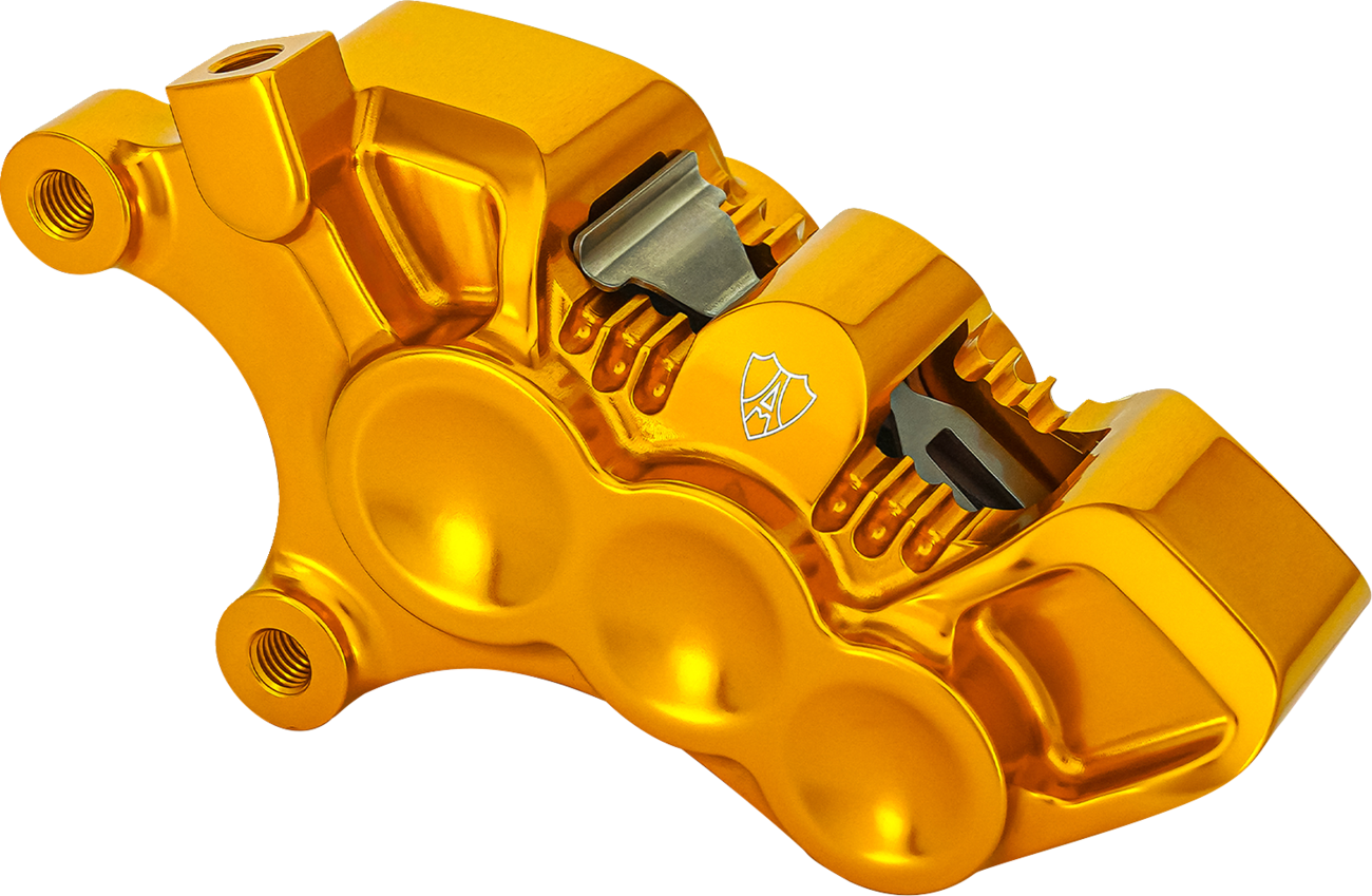 Monoblock Axial Brake Caliper - 14" - Left - Gold