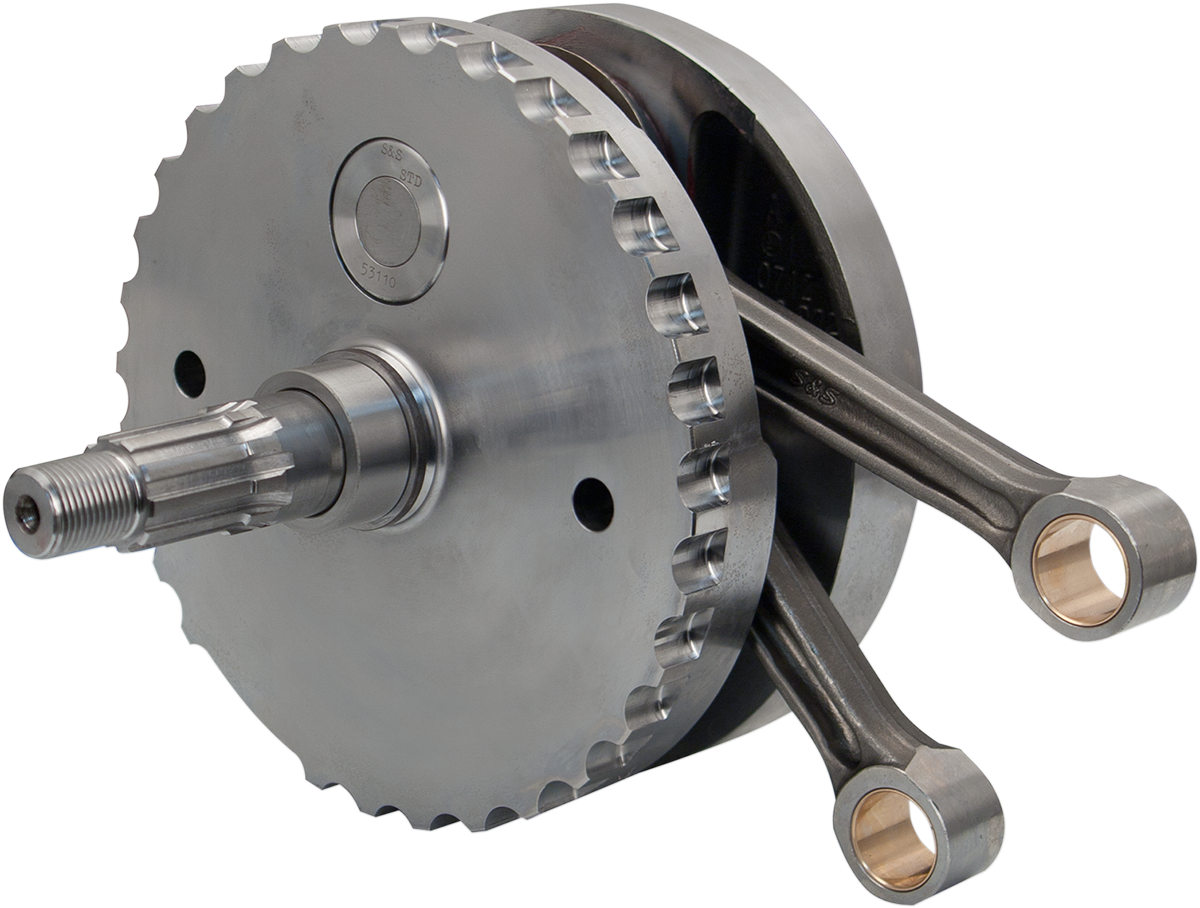 Flywheel Assembly - 4.00" - With Sprocket Bearing Race - 88"/95"/100" Twin Cam "B" '03-'06
