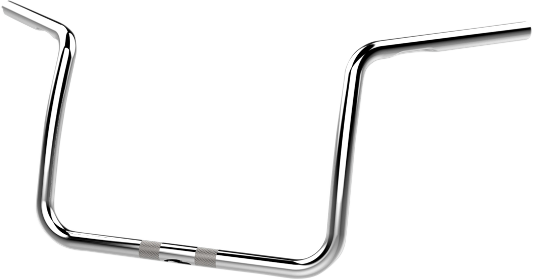 1" 2+2 Custom Sweeper Handlebar - Narrow - Chrome
