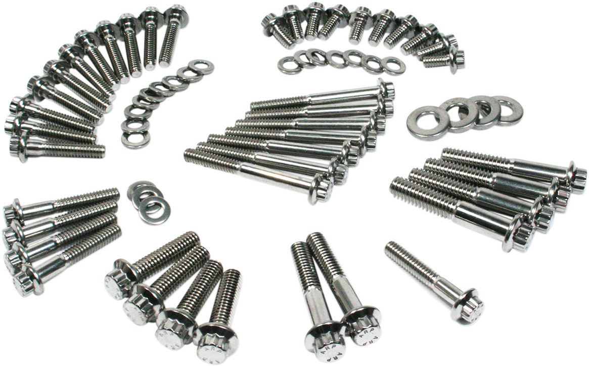 Fastener Kit - External Primary/Transmission - 12-Point - FL
