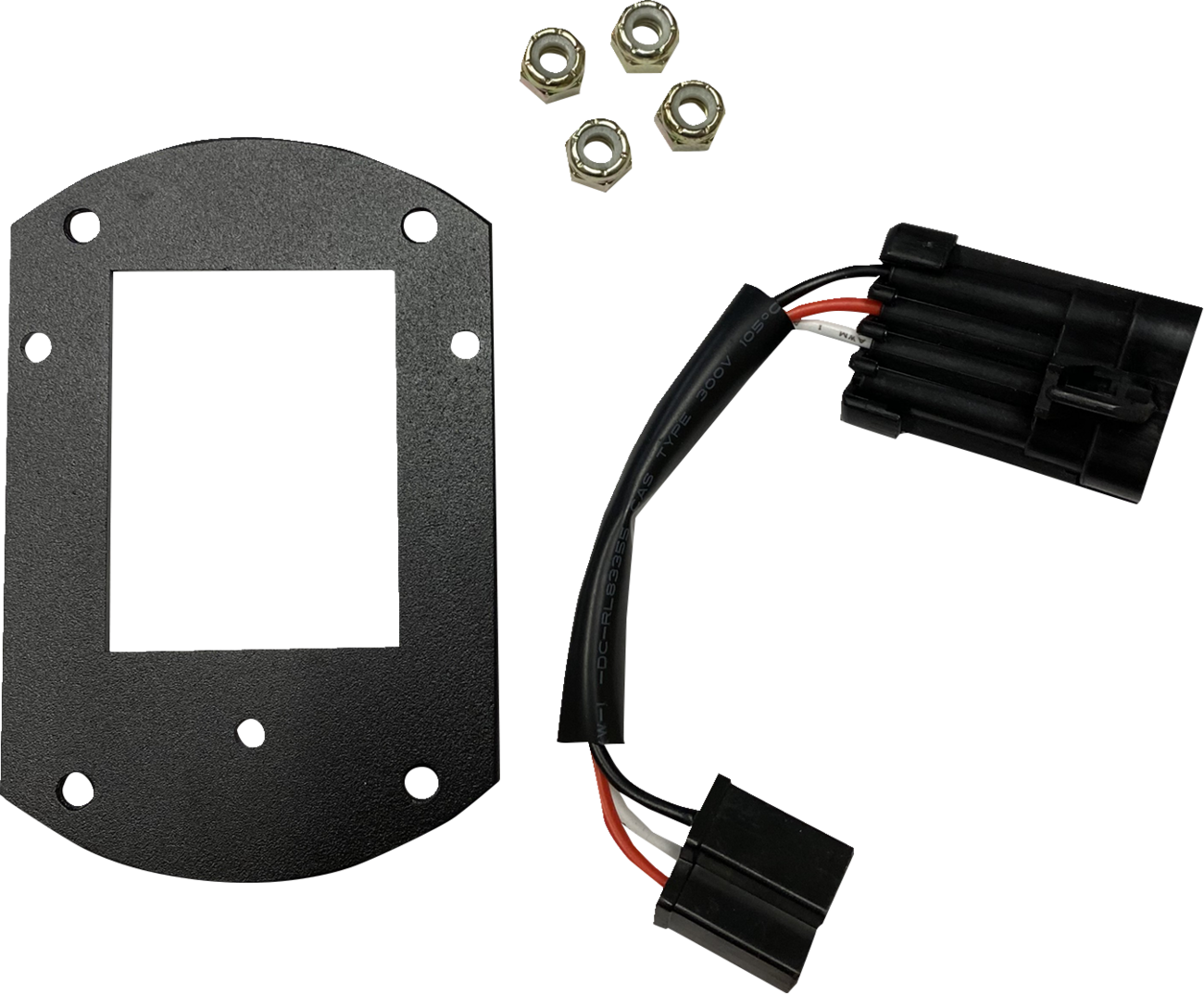 Mounting Kit - Headlight - Satin Black - FXLRST