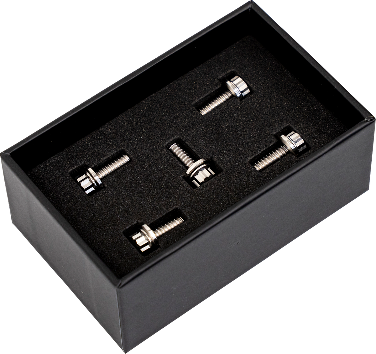 Bitchin' Bolts Hardware Kit - Titanium - M8 - Derby Cover